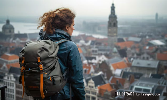 Solo Traveling Backpacker
